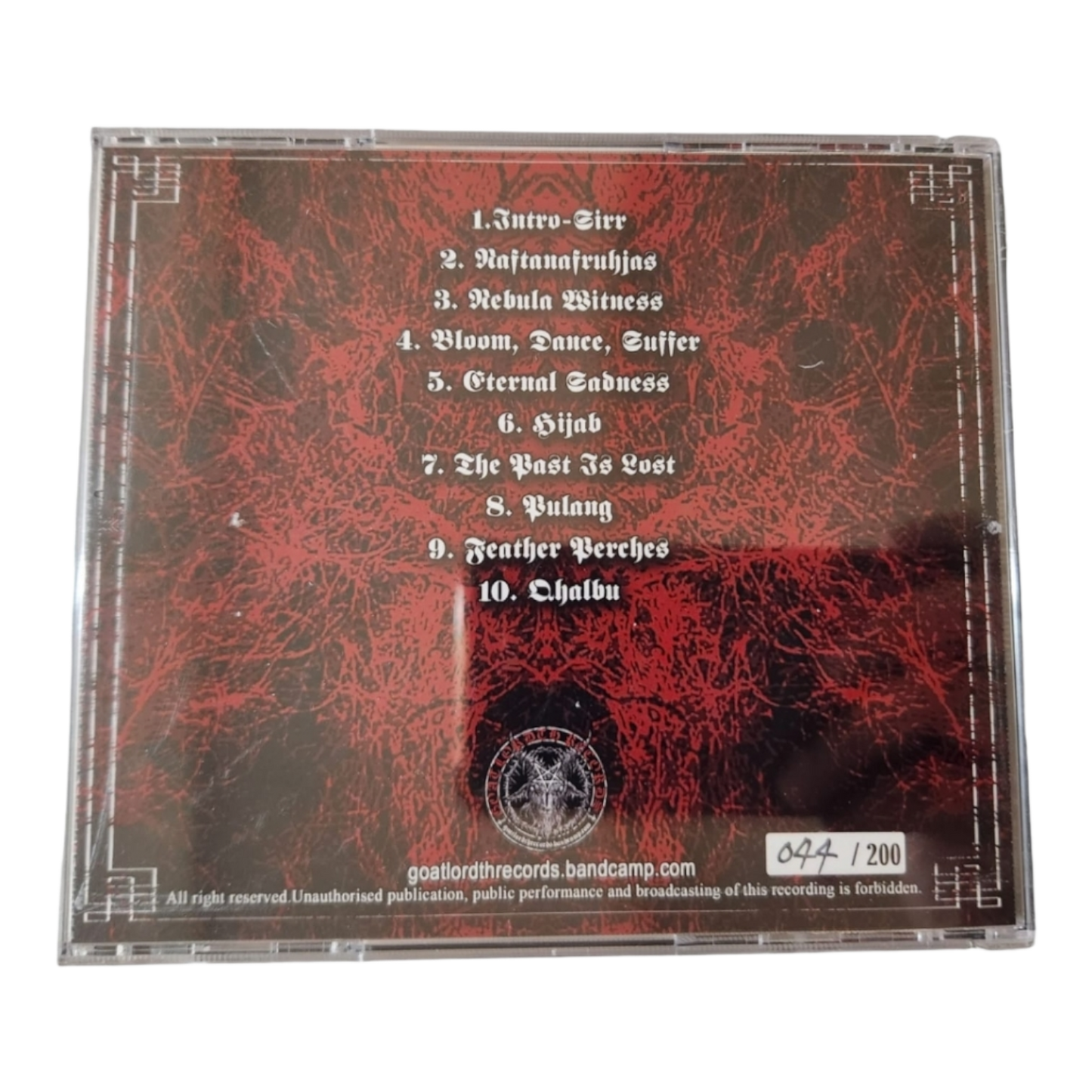 AL AZAZHIL [Black Metal MYS] - From Solitude to Insanity CD (New)