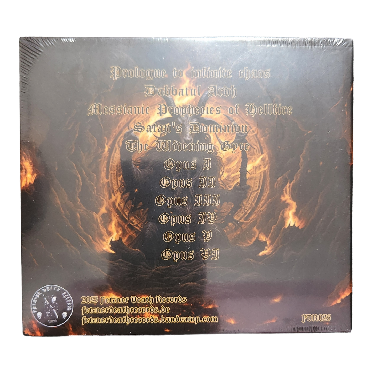 COMPANIONS OF HELLFIRE - [Melodic Black SGP] Messianic Prophecies CD (New)